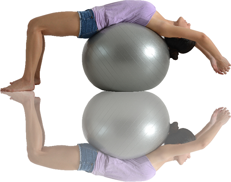 yoga exercise with ball, yoga workout program tips 